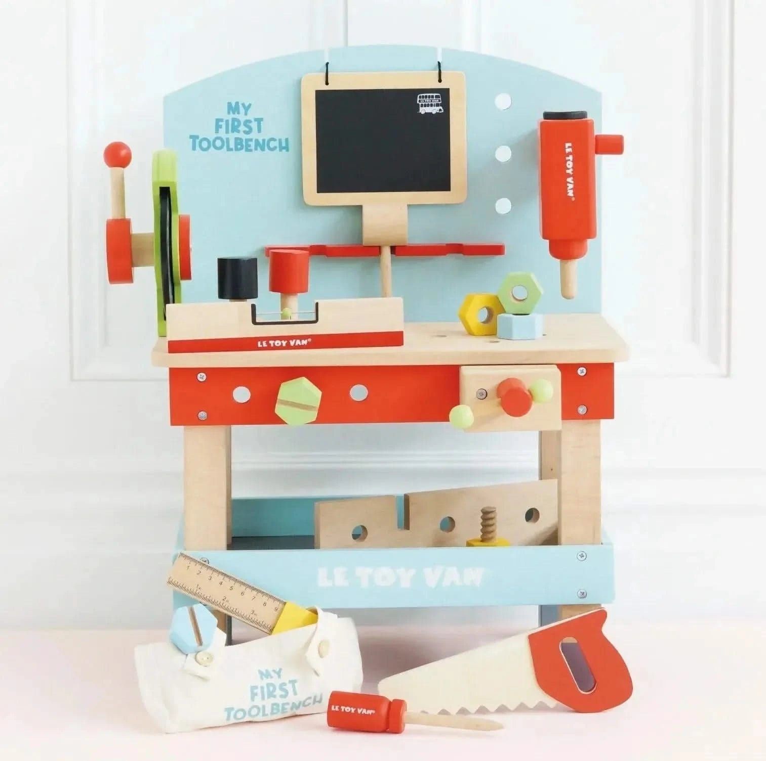 LeToy Van Wooden Tool Bench-LeToy Van Wooden Tool Bench