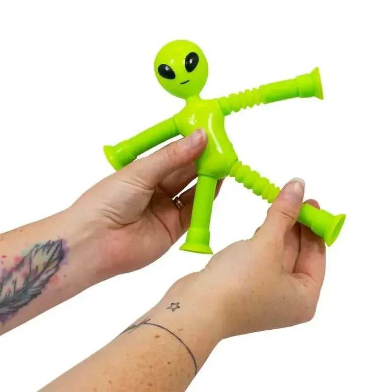 Light Up Alien Sensory Pop Tubes-Light Up Alien Sensory Pop Tubes