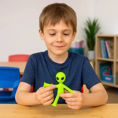 Light Up Alien Sensory Pop Tubes-Light Up Alien Sensory Pop Tubes