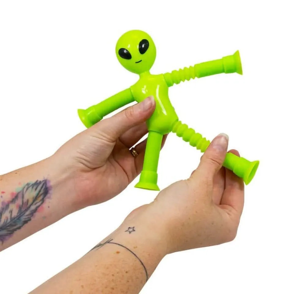 Light Up Alien Sensory Pop Tubes-Light Up Alien Sensory Pop Tubes