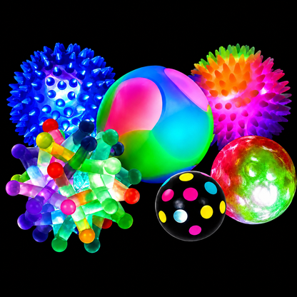 Light Up Balls Sensory Kit