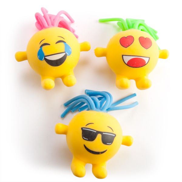 Light up Emoji People, We love our light up Emoji people and we know you will too. The Light up Emoji People have an extremely tactile feel and so soft to the touch and this makes it a tactile treat for children to fiddle with. The unusual style of the Light up Emoji People will make children curious and when they do squeeze the light up emoji it will light up. The Light-Up Emoji People offer a delightful experience that is bound to capture both hearts and imaginations. Here's why they are so special: Tacti