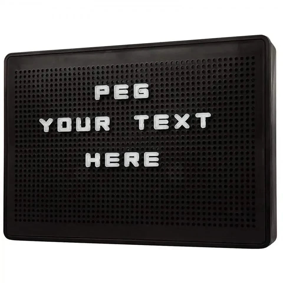 Light Up Peg Board-Light Up Peg Board