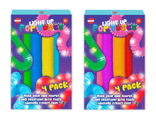 Light Up Pop Tubes 4 Pack-Light Up Pop Tubes 4 Pack