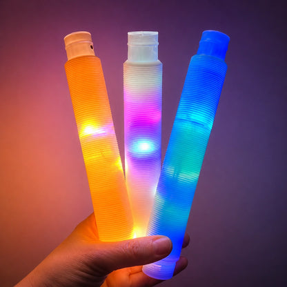 Light Up Pop Tubes 4 Pack-Light Up Pop Tubes 4 Pack
