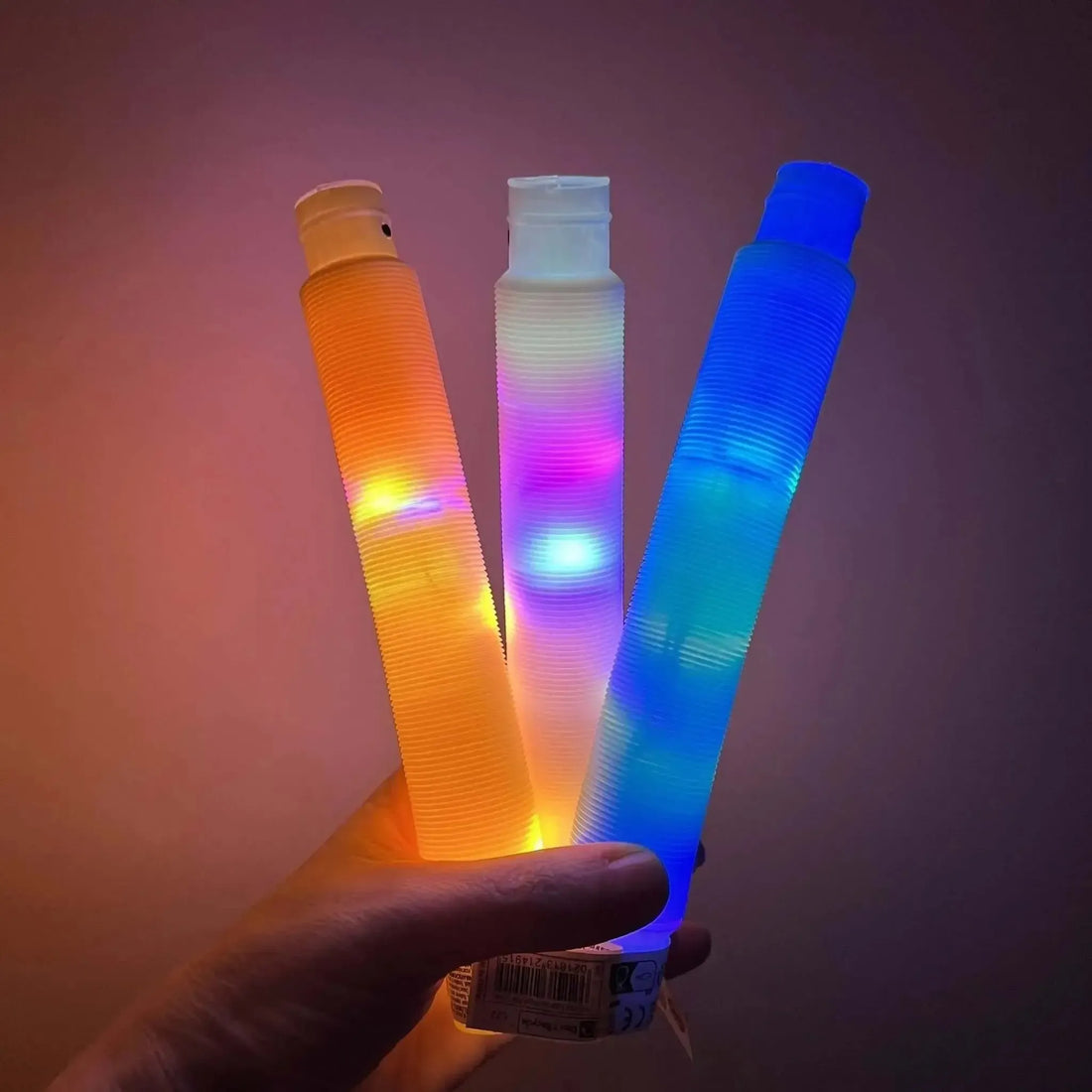 Light Up Pop Tubes 4 Pack-Light Up Pop Tubes 4 Pack