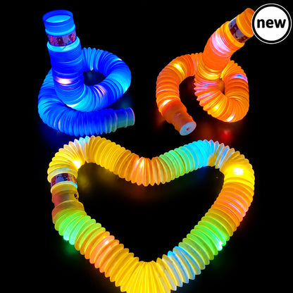 Light Up Pop Tubes 4 Pack-Light Up Pop Tubes 4 Pack