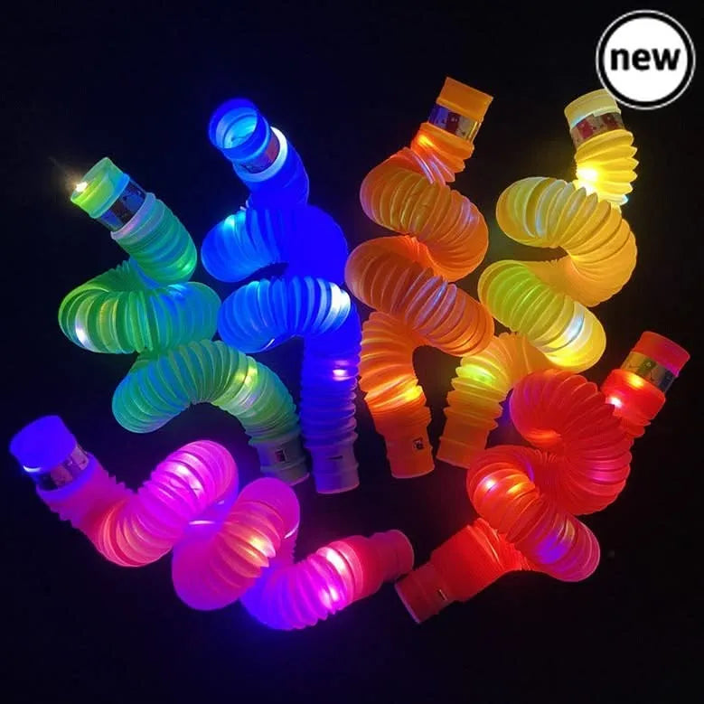 Light Up Pop Tubes 4 Pack-Light Up Pop Tubes 4 Pack