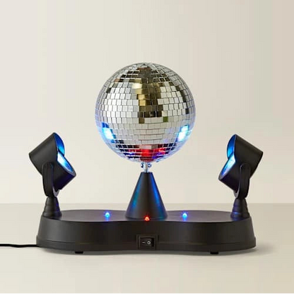 Light Up Rotating Disco Ball-Light Up Rotating Disco Ball