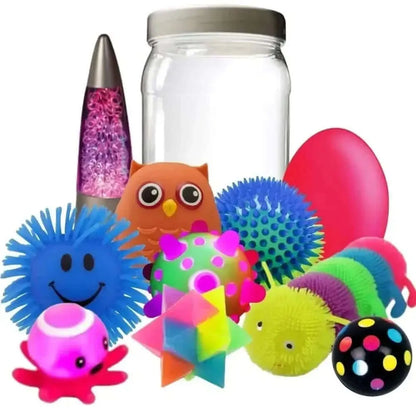 Light Up Sensory Jar-Light Up Sensory Jar