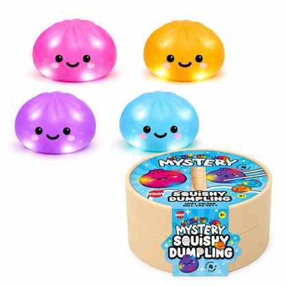 Light Up Squishy Bao Dumpling-Light Up Squishy Bao Dumpling