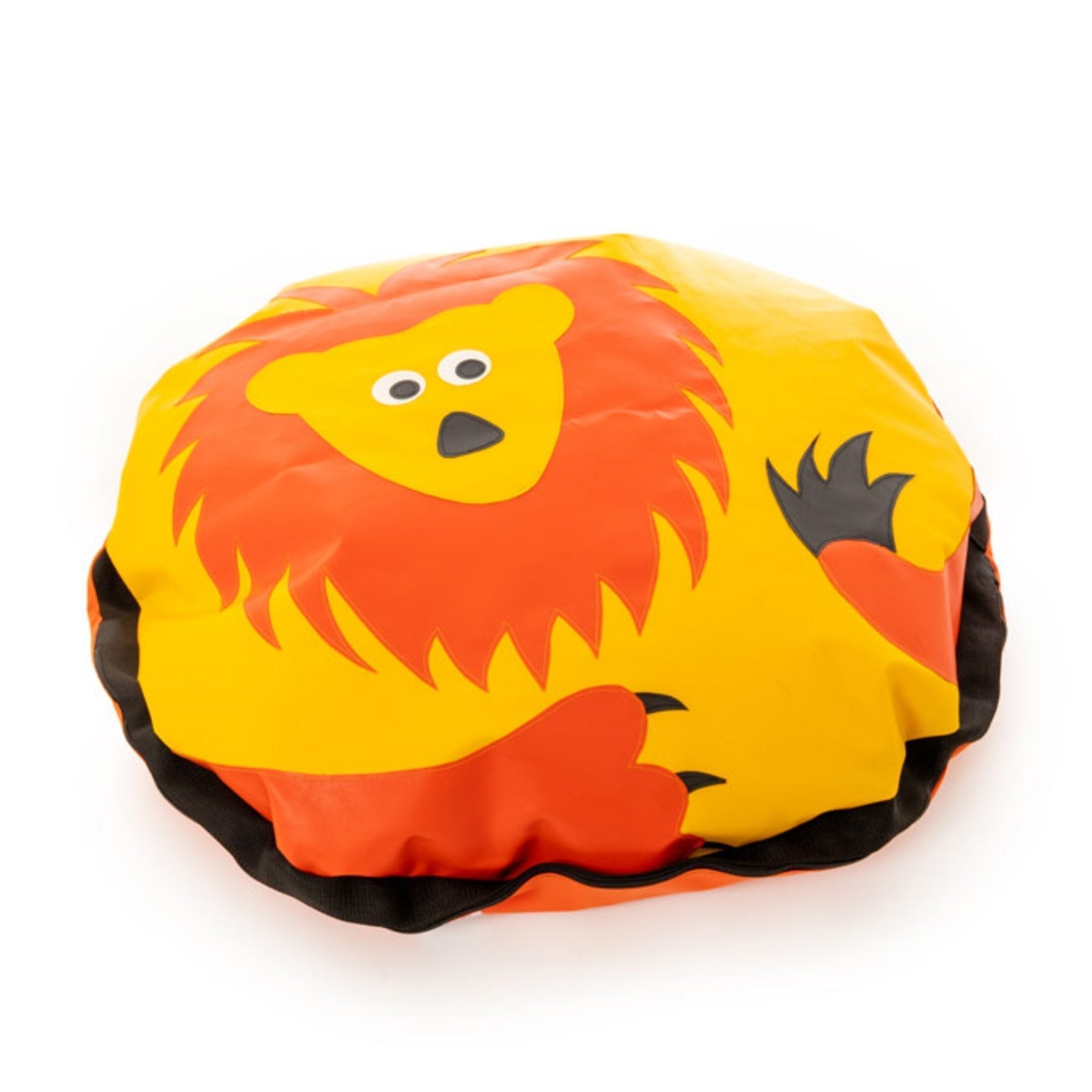 Lion Animal Bean Bag, Discover the Lion Animal Bean Bag: Where Comfort Meets Adventure Elevate seating in your nursery to a whole new level with our Lion Animal Bean Bag. This charming and loveable lion-inspired bean bag isn't just a cozy place to sit—it's an educational and fun addition that sparks curiosity and creativity in young minds. Key Features: Educational Design: The Lion Animal Bean Bag goes beyond mere comfort. It's a delightful educational tool that introduces children to the world of animals, 