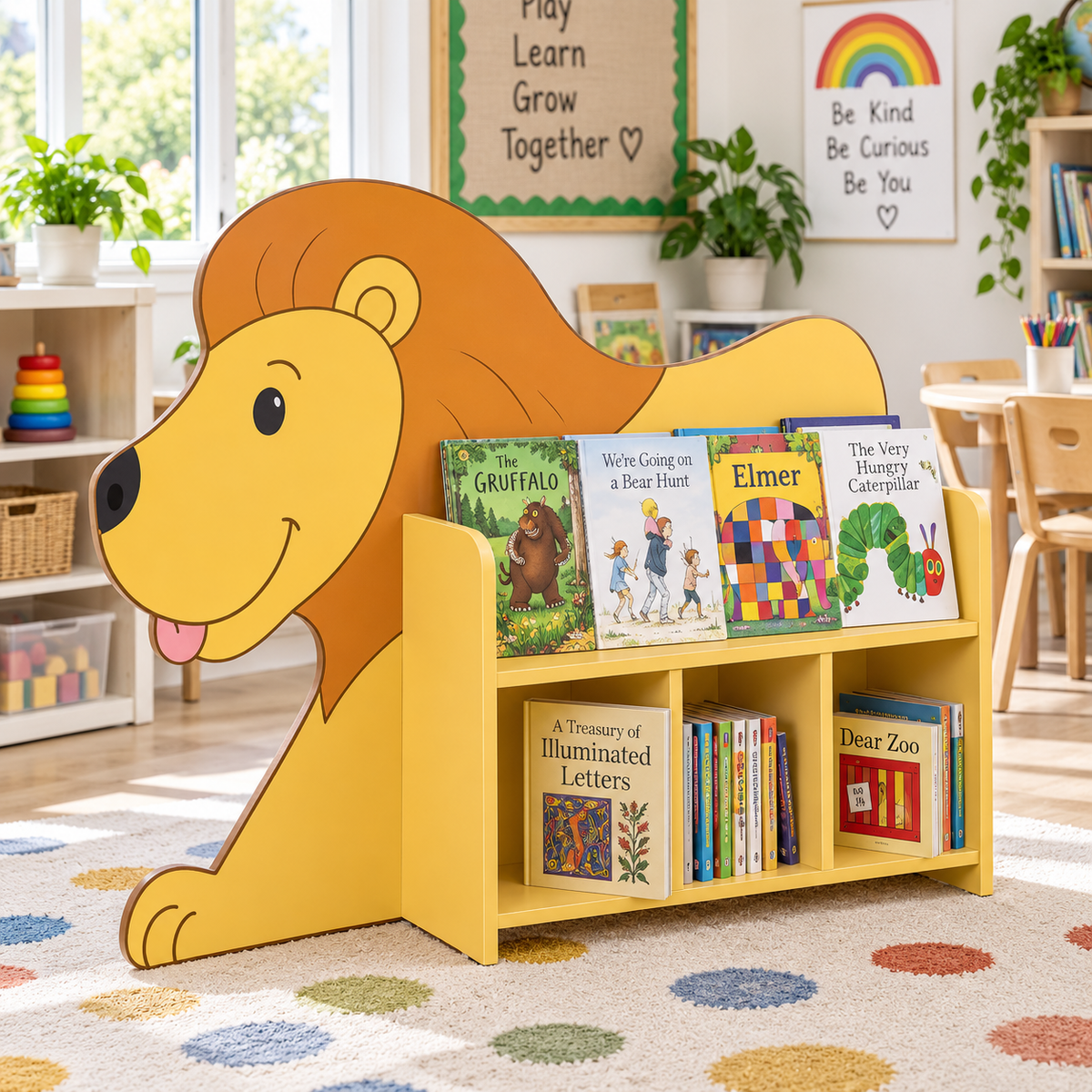 Lion Storage Unit in a bright early years classroom – view 6