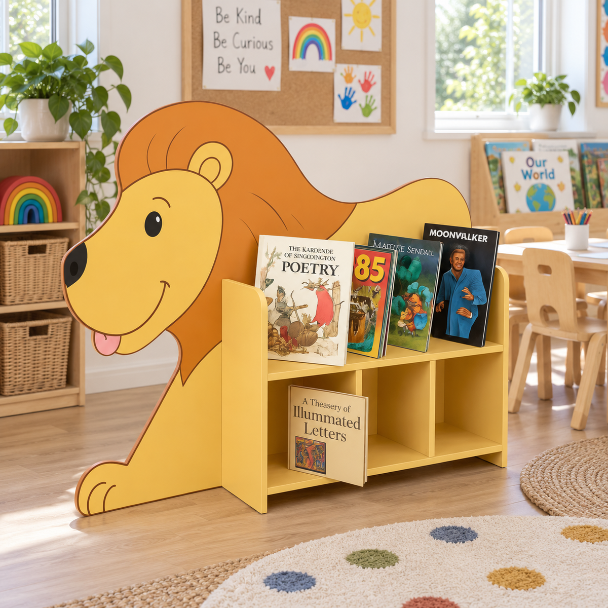 Lion Storage Unit in a bright early years classroom – view 7