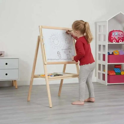 Little Acorns Height Adjustable Double Sided Easel-Little Acorns Height Adjustable Double Sided Easel