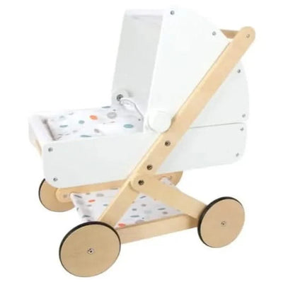 Little Button Dolls Pram-Little Button Dolls Pram