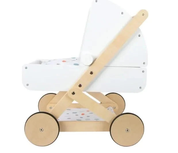 Little Button Dolls Pram-Little Button Dolls Pram