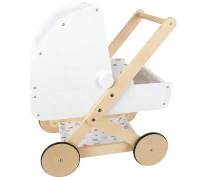 Little Button Dolls Pram-Little Button Dolls Pram