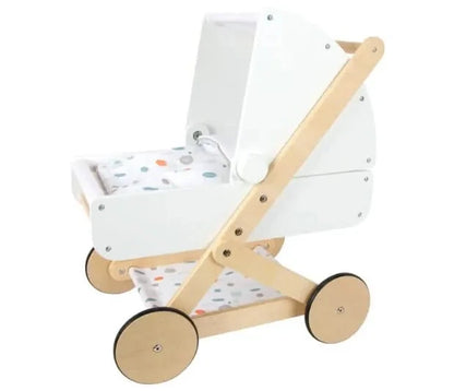 Little Button Dolls Pram-Little Button Dolls Pram