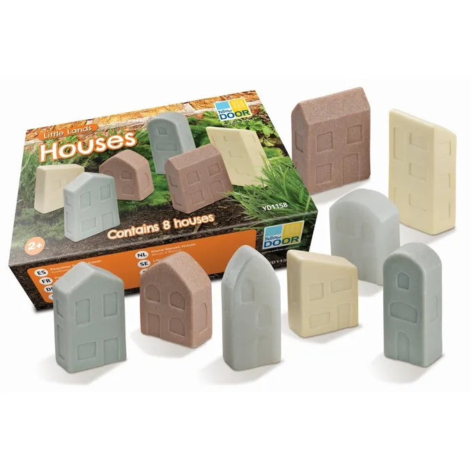Little Lands Sensory Play Houses pk 8-Little Lands Sensory Play Houses pk 8