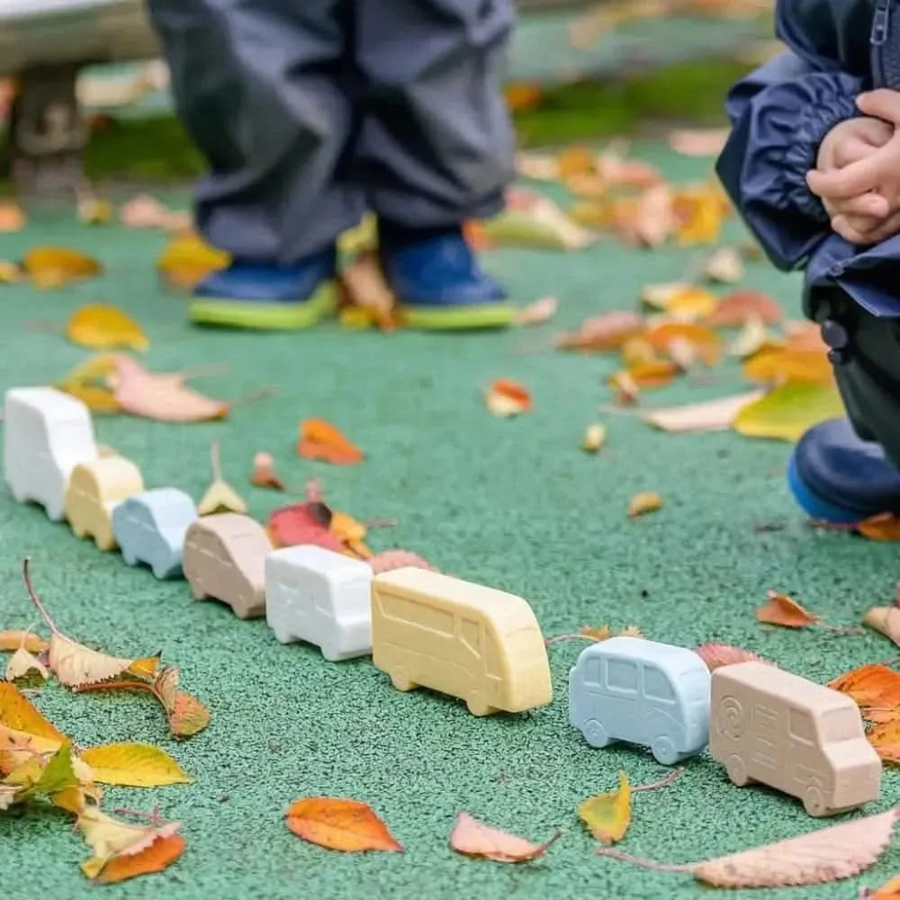 Little Lands Sensory Play Vehicles pk 8-Little Lands Sensory Play Vehicles pk 8