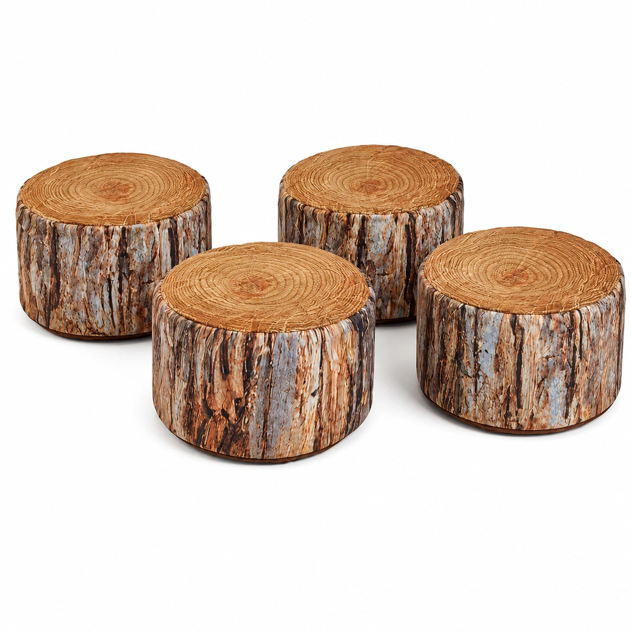 Log Buffets Pack Of 4-Log Buffets Pack Of 4