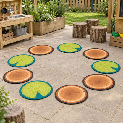Logs and Leaves Placement Mats lifestyle image 8 of 8 without children
