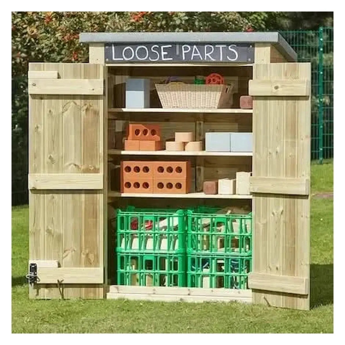 Loose Parts Activity Shed-Loose Parts Activity Shed