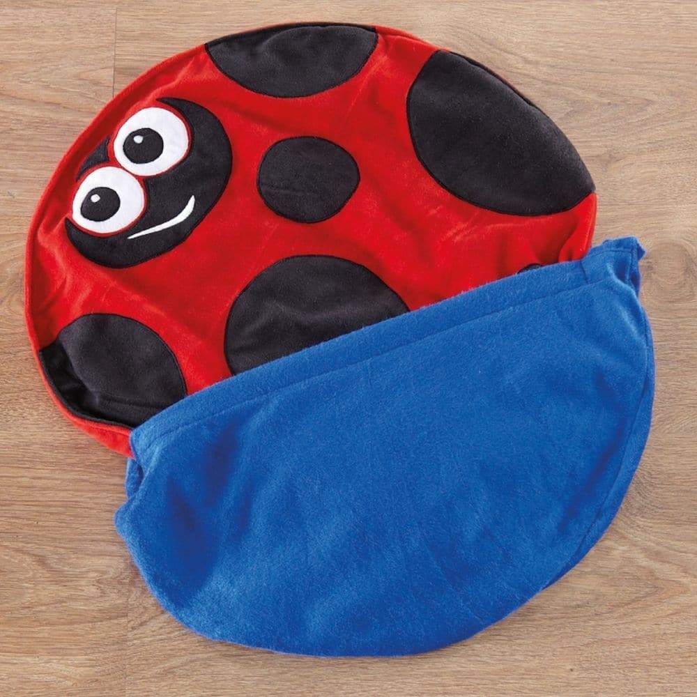 Louis The Ladybird Lap Weight, Children will love this lovable Louis The Ladybird Lap Weight. Louis The Ladybird Lap Weight is made in a soft, plush material this lap weight is ideal for providing a deep, calming pressure for children who are anxious or need help with sensory processing. The Louis the ladybird lap weight can also be useful for children who like fidgeting to help them sit still. Louis The Ladybird Lap Weight is machine washable and soft to touch. A popular sensory favourite for years on end.