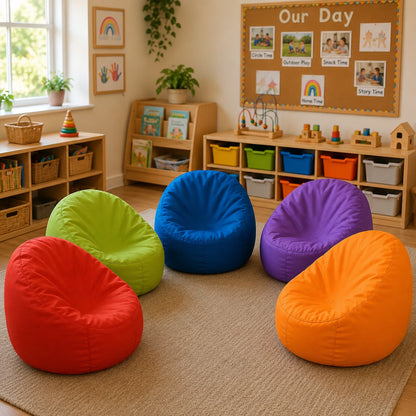 Lounger Bean bag Chairs Set of 5-Lounger Bean bag Chairs Set of 5