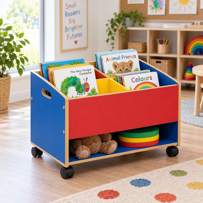 Low Level 4 Compartment Kinderbox in a bright early years classroom – view 3