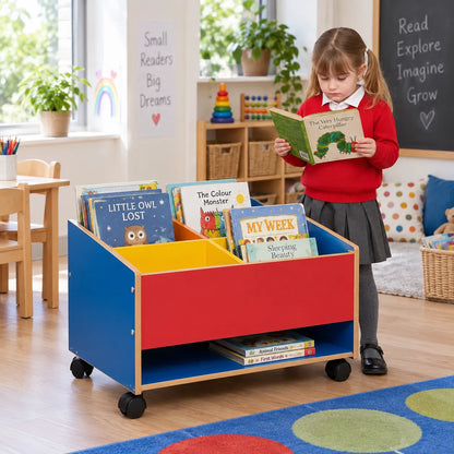 Low Level 4 Compartment Kinderbox in a bright early years classroom – view 4