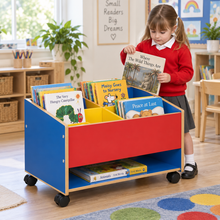 Low Level 4 Compartment Kinderbox in a bright early years classroom – view 1