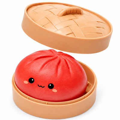 Lucky Bao Mini Mystery Squishy Dumpling-Lucky Bao Mini Mystery Squishy Dumpling