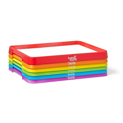 Magnetic Dry-Erase Activity Trays, Set of 6-Magnetic Dry-Erase Activity Trays, Set of 6