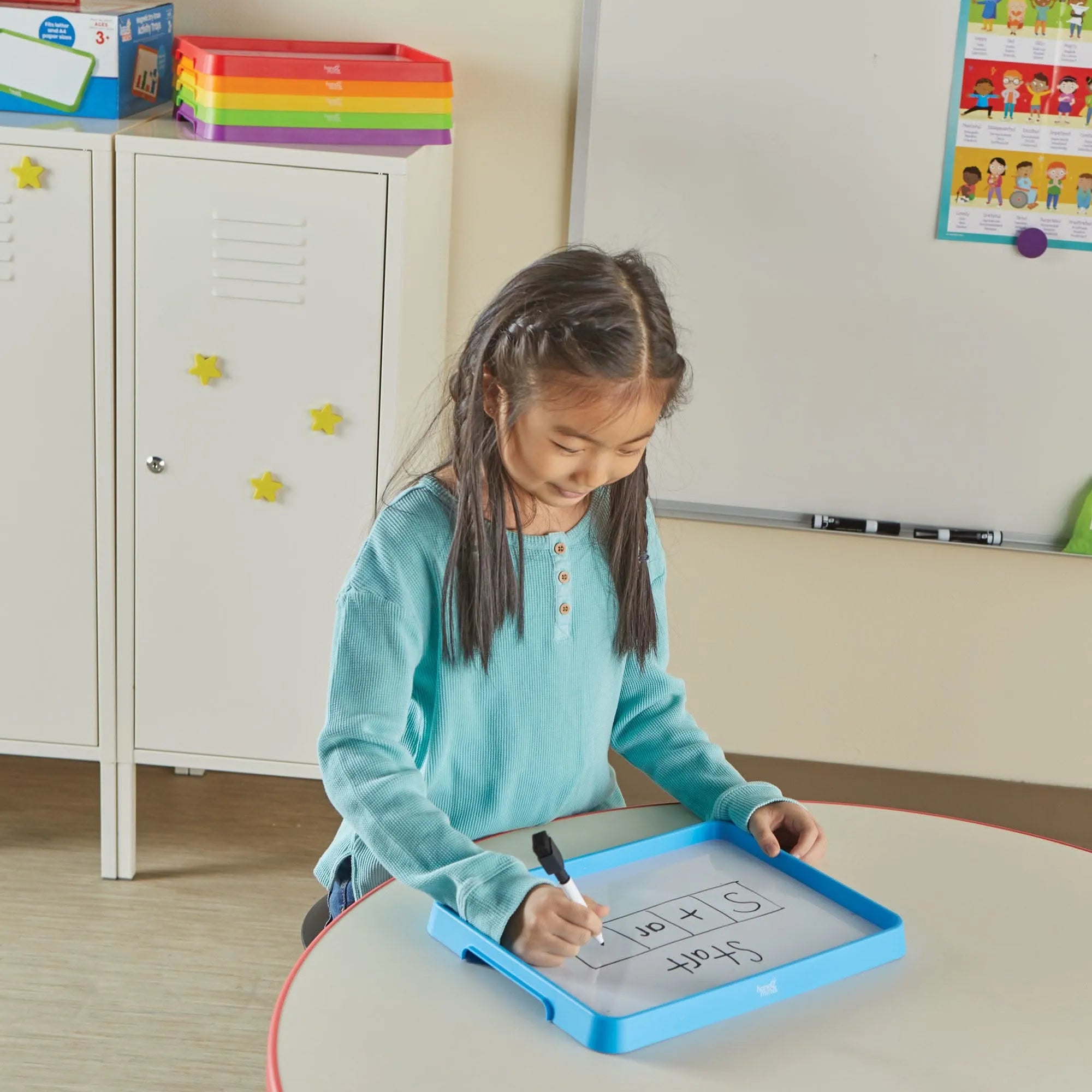 Magnetic Dry-Erase Activity Trays, Set of 6-Magnetic Dry-Erase Activity Trays, Set of 6