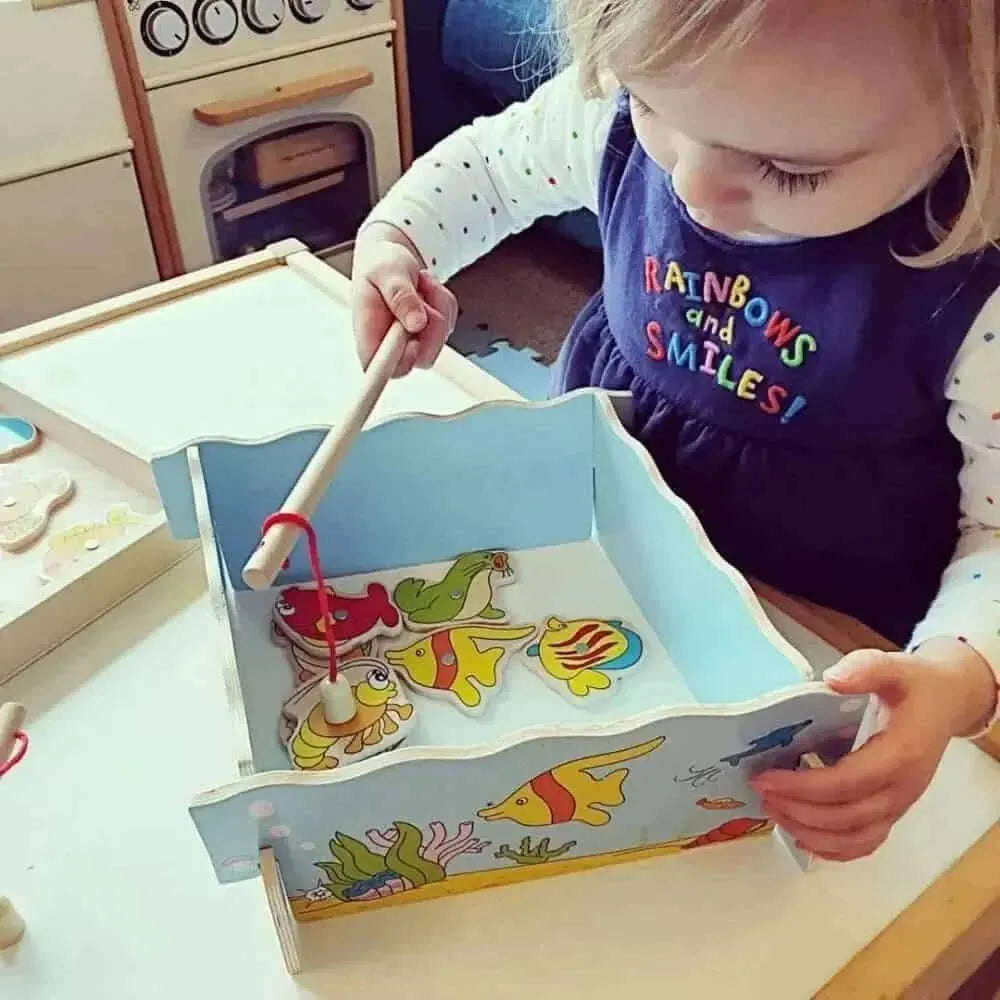 Magnetic Fishing Game with Base-Magnetic Fishing Game with Base