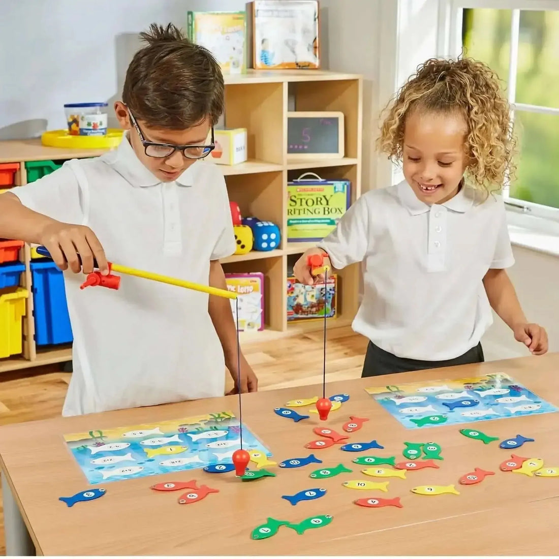 Fish New Num Magnetic Number Fishing,Fishing Game,Educational advantage,Fine motor ...