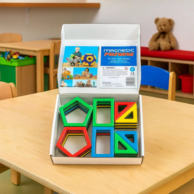 Magnetic Polydron Extra Shapes Set-Magnetic Polydron Extra Shapes Set