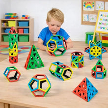 Magnetic Polydron School Set-Magnetic Polydron School Set