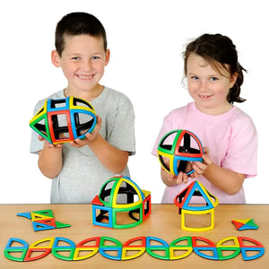 Magnetic Polydron Sphera Class Set pk 72-Magnetic Polydron Sphera Class Set pk 72