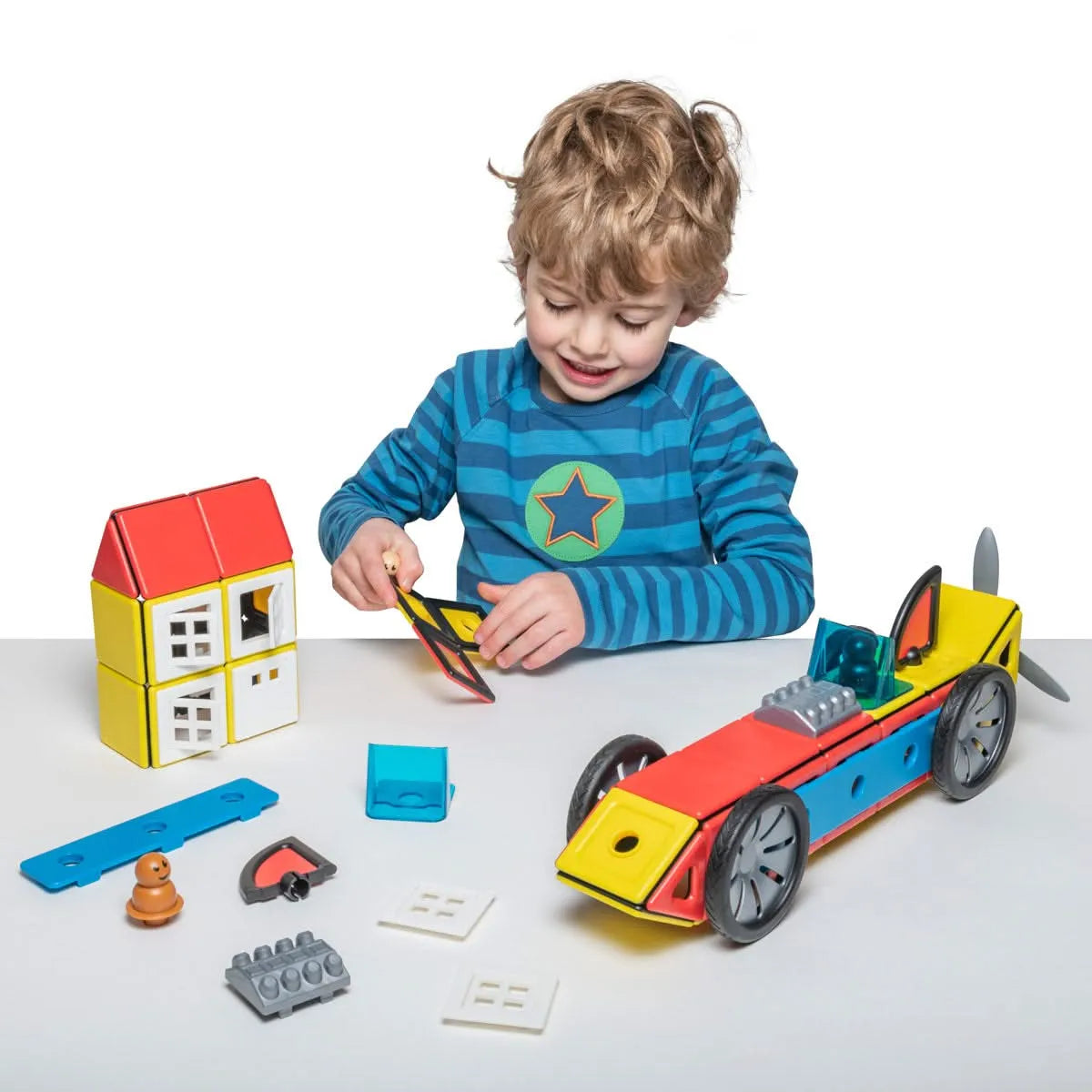 Magnetic Polydron Super Value Set-Magnetic Polydron Super Value Set