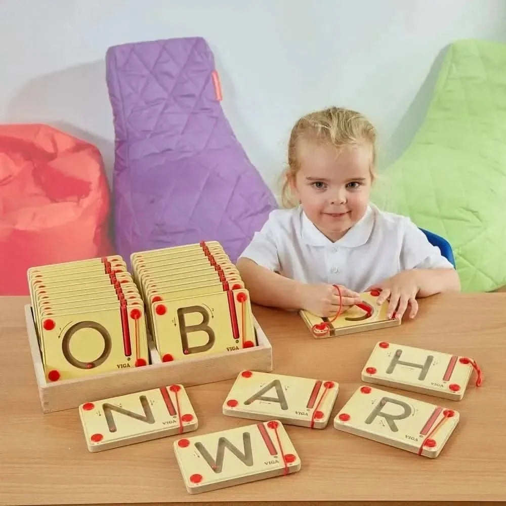 Magnetic Writing Board Uppercase Set-Magnetic Writing Board Uppercase Set