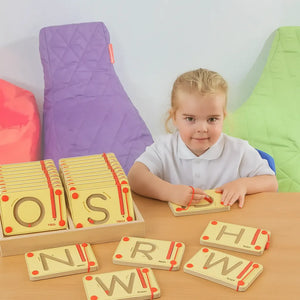 Magnetic Writing Board Uppercase Set-Magnetic Writing Board Uppercase Set