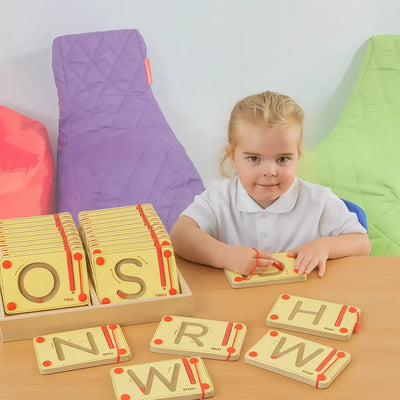 Magnetic Writing Board Uppercase Set-Magnetic Writing Board Uppercase Set