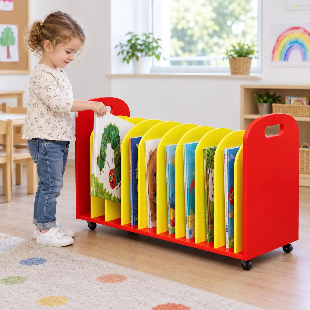Mammoth Big Book Trolley in a bright early years classroom – view 4