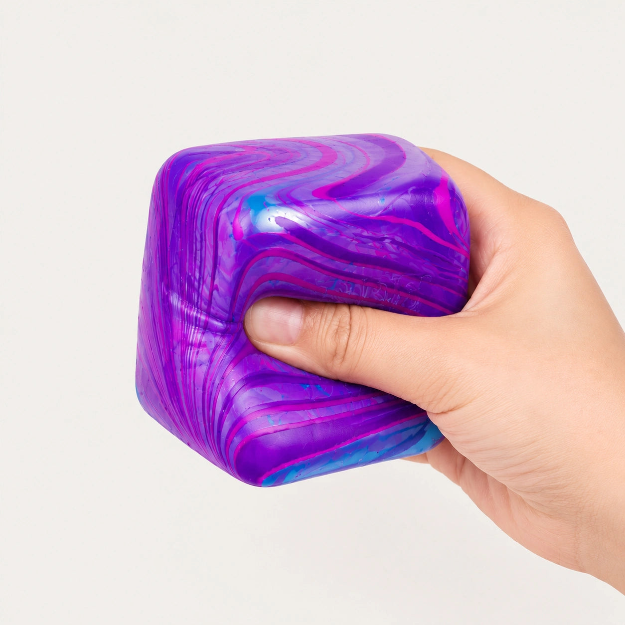 Marble Swirl Stress Cube-Marble Swirl Stress Cube