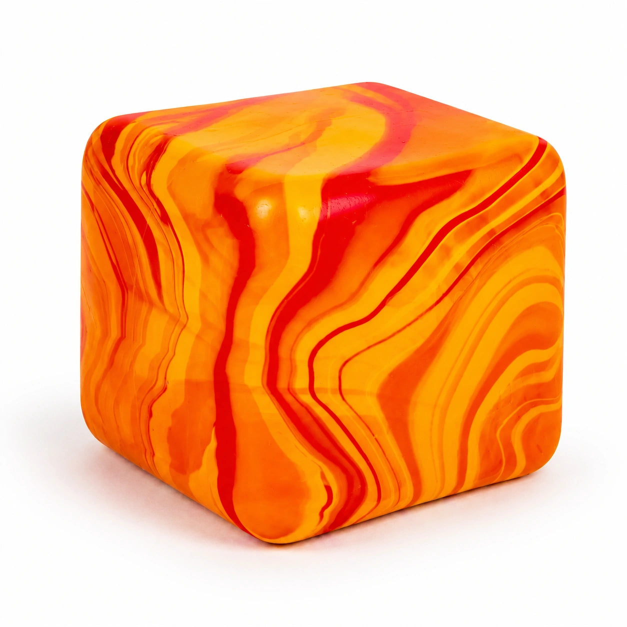 Marble Swirl Stress Cube-Marble Swirl Stress Cube