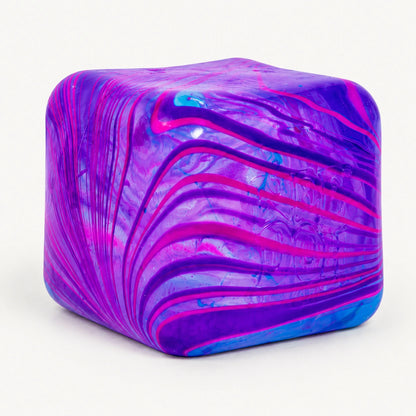 Marble Swirl Stress Cube-Marble Swirl Stress Cube
