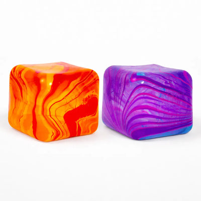 Marble Swirl Stress Cube-Marble Swirl Stress Cube